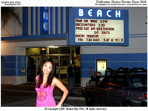 Tampa entertainer Ann Poonkasem photographed by her friend, C. A. Passinault. Ann Poonkasem, the current Miss Gasparilla, did not attend on behalf of the Gasparilla film Festival, and instead was a guest of C. A. Passinault.