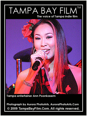 Tampa entertainer Ann Poonkasem photographed by Tampa photographer Chris Passinault.